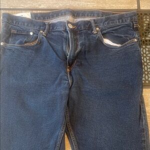 H&M Dark Blue Straight Jeans